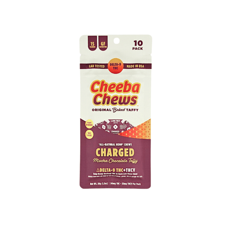 Charged Mocha Chocolate Taffy (THC+THCV) image 0