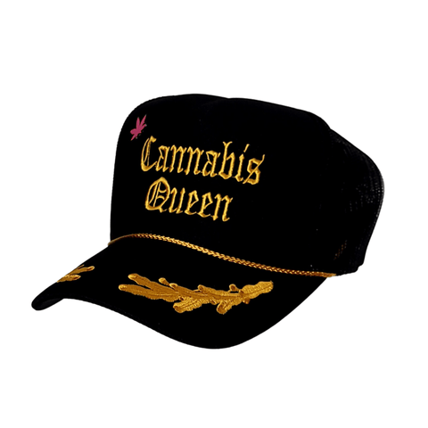 Cannabis Queen Trucker Hat image 0