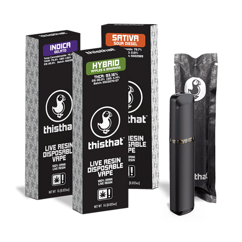 Live Resin Disposable - 1G (THCA)