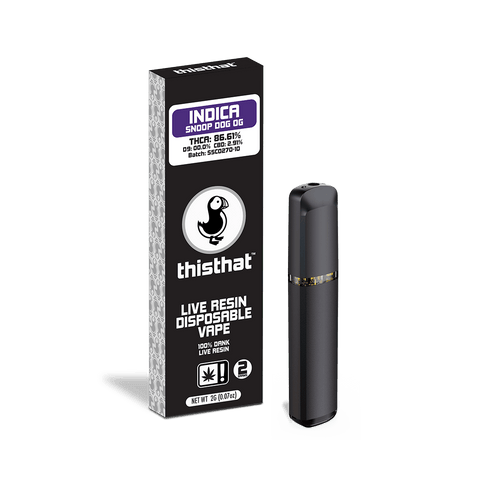 Live Resin Disposable - 2G (THCA)