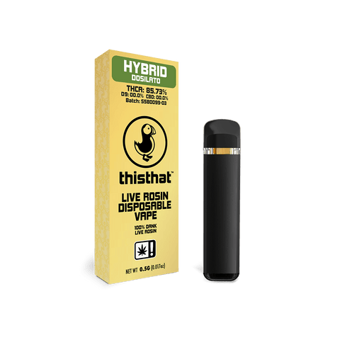 Live Rosin Disposable - 0.5G (THCA)