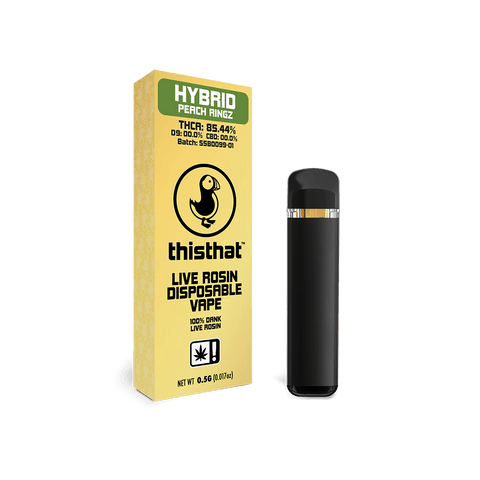 Live Rosin Disposable - 0.5G (THCA)