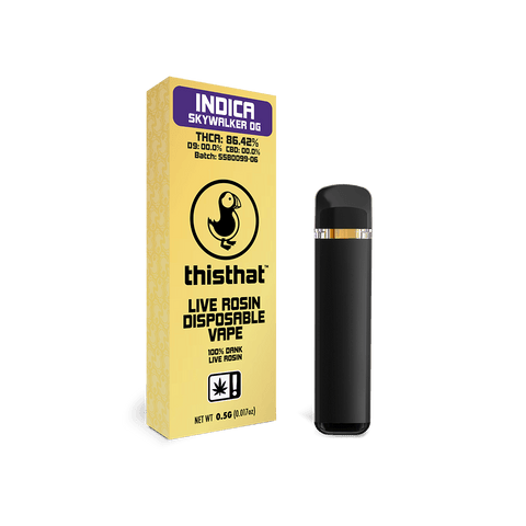 Live Rosin Disposable - 0.5G (THCA)