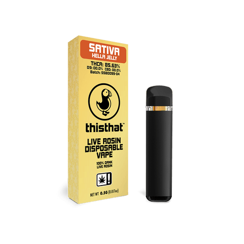 Live Rosin Disposable - 0.5G (THCA)