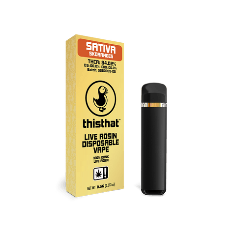 Live Rosin Disposable - 0.5G (THCA)