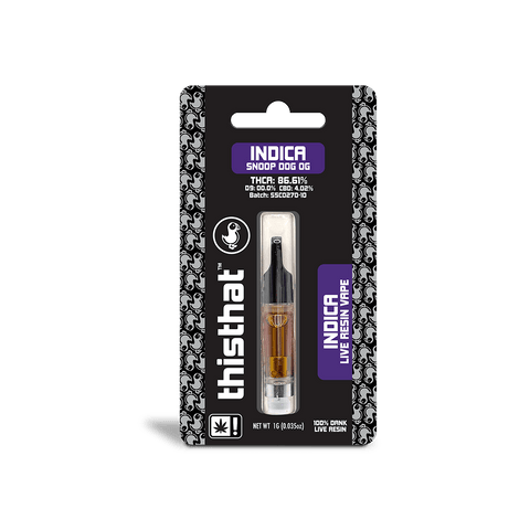 Live Resin Cart  -  1G (THCA)